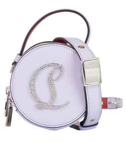 Loubi54 Mini Cylindrical Vanity, Leather, Lilac, MII, DB/S, 3*